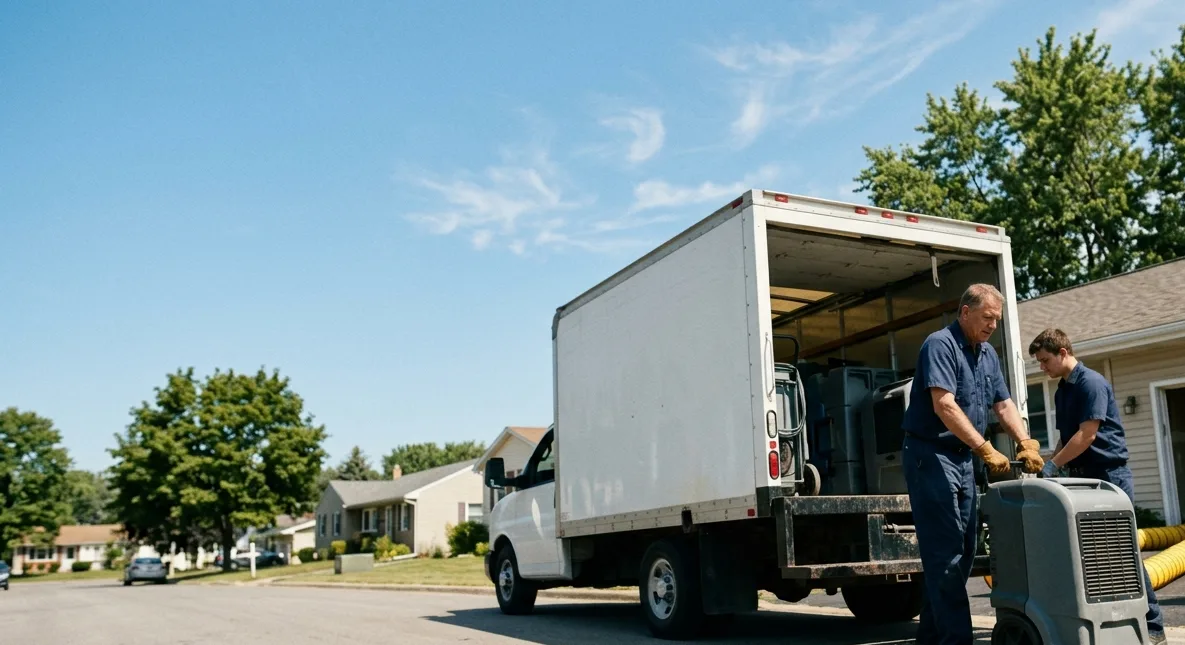Water Damage Cleanup in Hillsdale, IN near me
